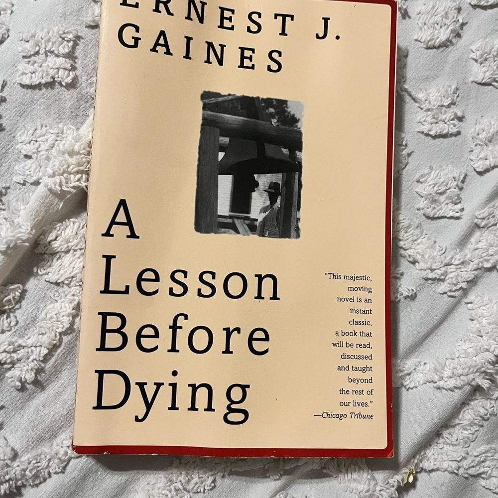 A Lesson Before Dying Book